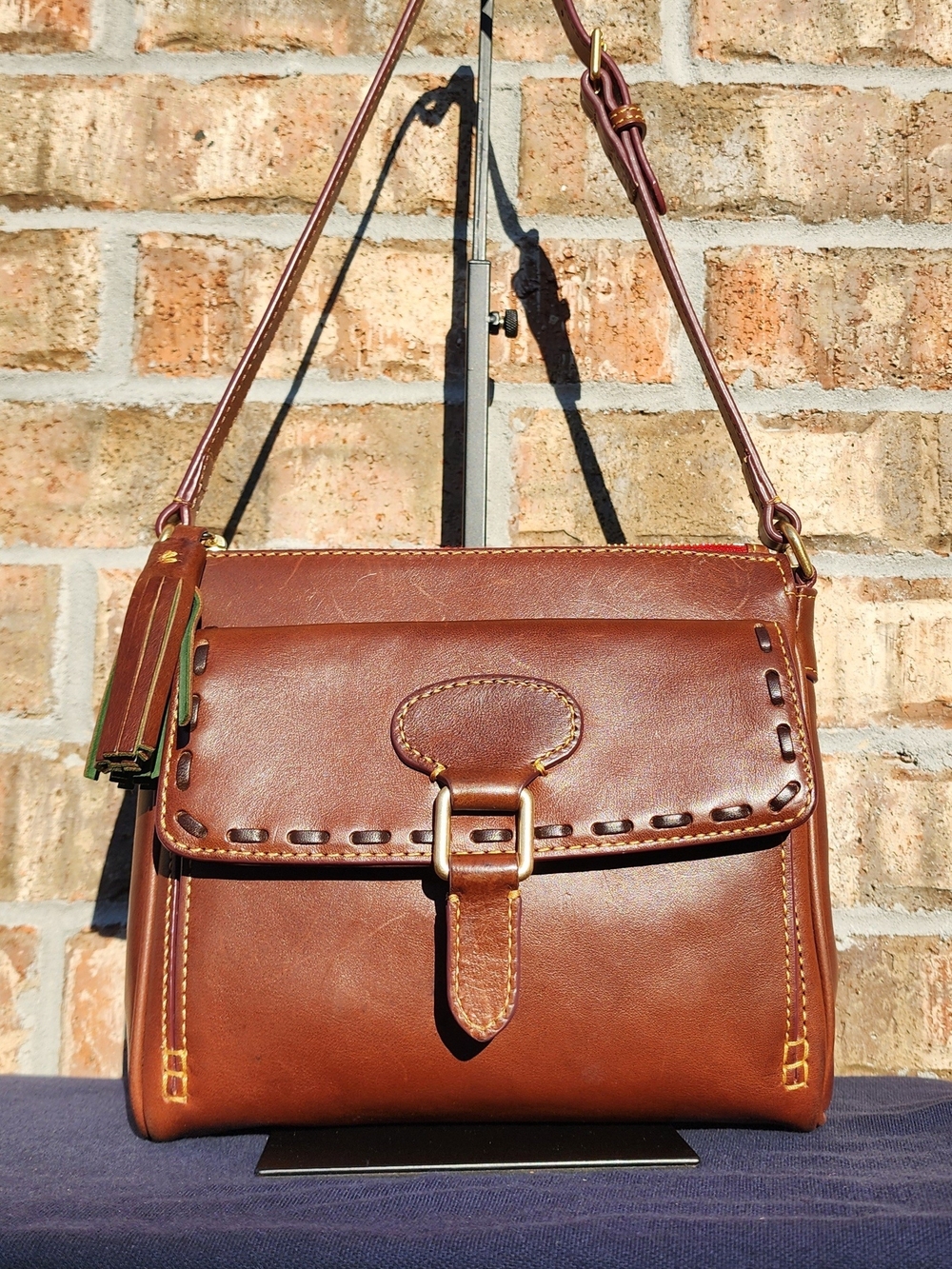 Dooney & Bourke Florentine Leather Pocket Crossbody